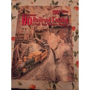 Walthers 1981 HO Railroad Catalog & Craft Train Reference Manual Vintage Book